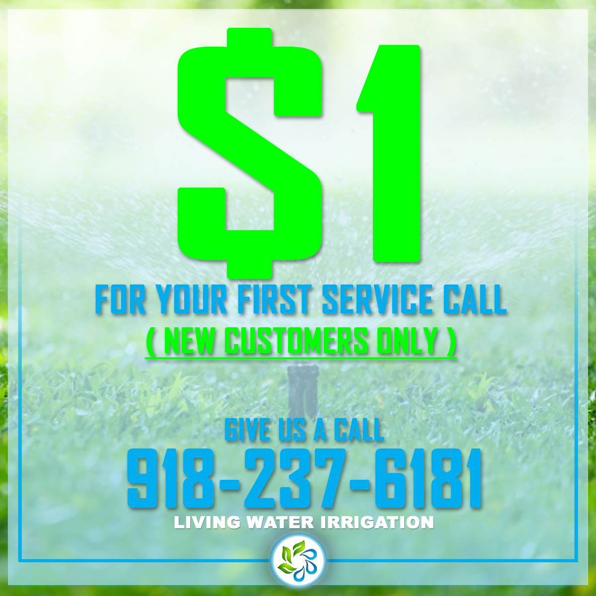 Sprinkler Repair In Edmond Ok The Next Step To Living Water Service